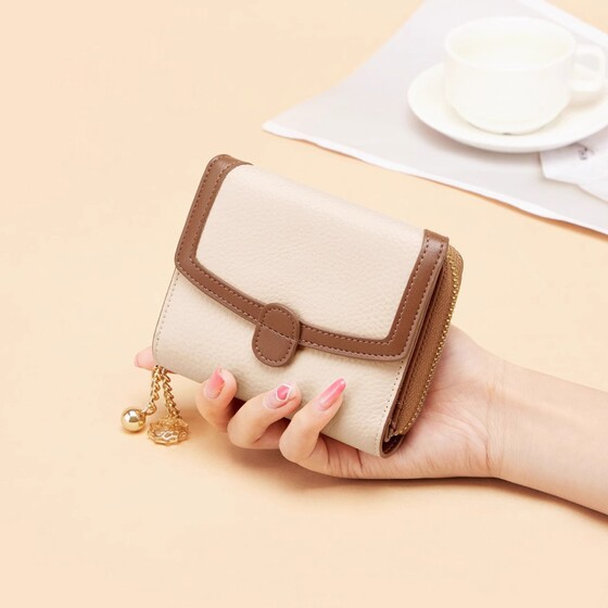 Fashion wallet for women 2026 new card holder clutch bag women's mini multi-functional coin purse autumn and winter compact wallet