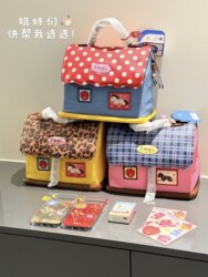 Tagi. Little Pony Magi Tapi Little House Toiletry Bag Waterproof Leather Large Capacity Storage Bag Camera Makeup Bag