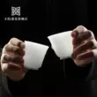 Sân nhỏ đáp ứng cao cấp Trung Quốc băng ngọc bích sứ trắng sứ master cup tách trà cao cấp tách trà đơn bộ ấm trà gốm sứ chén dĩa gốm chén dĩa sứ 