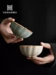 Gặp gỡ tách trà Ru Lò trong sân nhỏ, Bộ trà Kung Fu, Master Cup, Cup đơn, Tách trà chia đôi bằng sứ Ru, Tách trà uống đơn cốc gốm chen dia su 