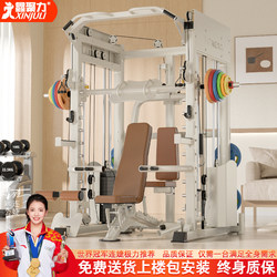 Xinjuli Flying Bird Gym Rack Home Fitness Smith Comprehensive Training Device Multifunctional Integrated Bench Press Squat Rack