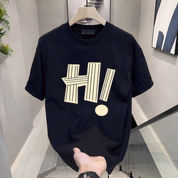 Brand Export~ Outlet Store Clearance Summer New Trendy Brand Pure Cotton Short-Sleeve T-Shirt Casual Versatile Top