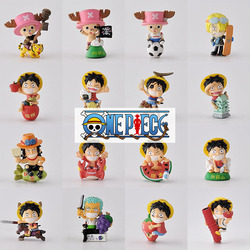 Spot One Piece Q Verze Lu Fei Sanzhi Model Závěsné Ozdoby Hromadný Model Ručně Vyráběné Dětské Hračky Dárek Xiaofeng
