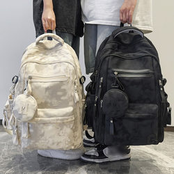 Schoolbags for Junior High School Girls, Primary School Students, 2025 New Large-Capacity Boys' Backpacks, High School Students, Korean-Style Backpacks