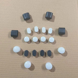 Folding stool Set rubber pad round tube Anti -slip and wear -resistant protection Maza special pad folding chair plastic pad oval tube
