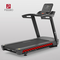 Feebo Treadmill Is a Commercial and Home-Use Smart, Silent, Ultra-Wide, High-End Electric Gym Professional Treadmill