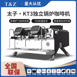 T&Z Taisho Prince Kt3 Coffee Machine Multi-Boiler Commercial Italian-Style Semi-Automatic Dual-Head Professional Espresso Extraction Machine