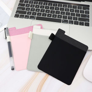 
Laptop mouse sticker with pen plug-in, sticky notebook accessories storage bag, portable lycra cloth mouse case