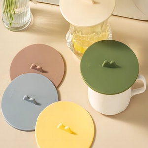 
Food grade silicone universal dustproof cup lid mug glass cup water cup lid accessories sealed bowl lid 97369