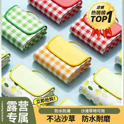 Outdoor Moisture-Proof Mat, Thickened Picnic Mat, Camping Outdoor Waterproof Lawn Tent, Portable Floor Mat, Outdoor Beach Canvas