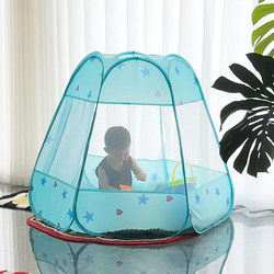 【Baby Soothing Gadget】Children's Tent Indoor Playhouse Baby Playhouse Summer Mosquito-Proof Tent Outdoor Camping