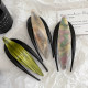 High-end acetic acid salmon-tail hair clip pallet hairpin is super convenient for the back of the head duckbill clip temperament large-sized scratching hairpin headdress