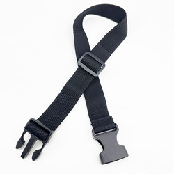 Buckle Woven Strap, Non-Elastic, Adjustable Strap with Buckle, Tent Luggage Binding, Fixed Backpack Waist Bag Tightening Strap