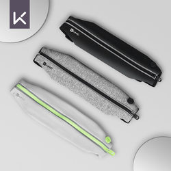 Keep Running Waist Bag for Women, Sports Phone Pouch, Lightweight, Waterproof, Invisible Gear, Fitness Mini Belt Bag for Men