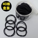 Head rope female tie temperament new leather cover black high elastic hair ring hair accessories tie hair rubber band hair rope adult