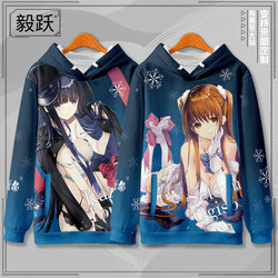 White Album 2 Kozume Yukari Tomohara Kazusa Sweatshirt Anime Autumn/Winter Coat Galgame Cosplay Costume
