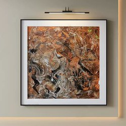 Italian Minimalist Living Room Decorative Painting, Modern Light Luxury Creative Art Mural, High-End Hotel Bedroom and Restaurant Hanging Painting