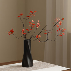 Ceramic Vase with a Light Luxury and High-End Feel, Modern and Simple Flower Arrangement Creative Ornament for Entryway, Living Room, Tv Cabinet, Home Decoration