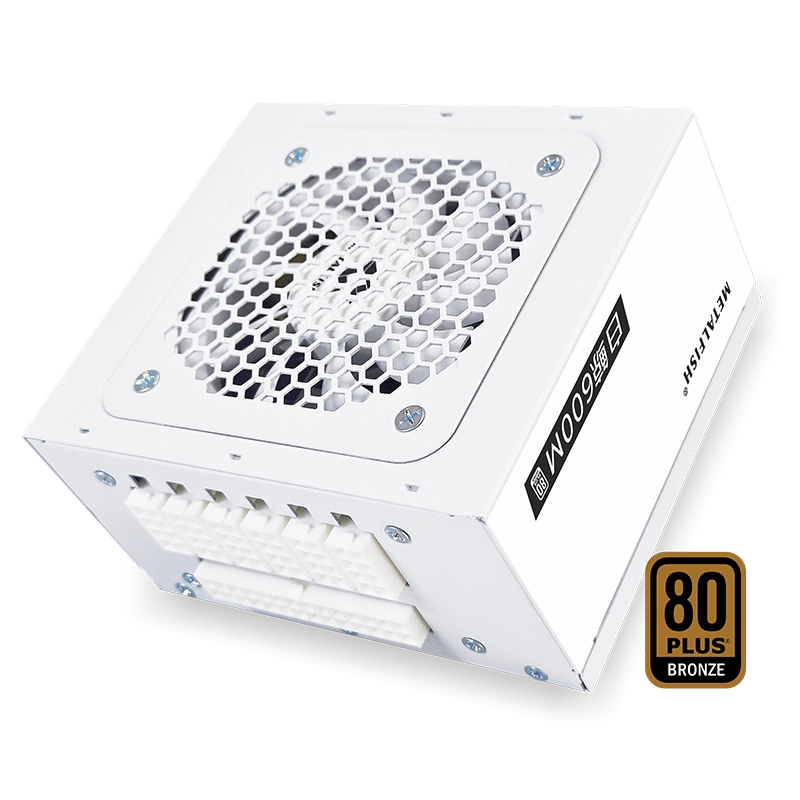 LFISH フルモジュラー SFX電源 600W 白色 LFISH フルモジュラー SFX