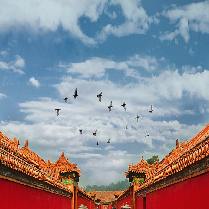 北京5天4晚半自由行故宫天安门广场升旗仪式颐和园八达岭长城天坛