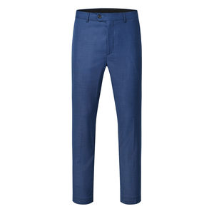 
BYD Dynasty Net BMW 4S shop workwear trousers for men and women spring and autumn stretchy iron-free smog blue business attire