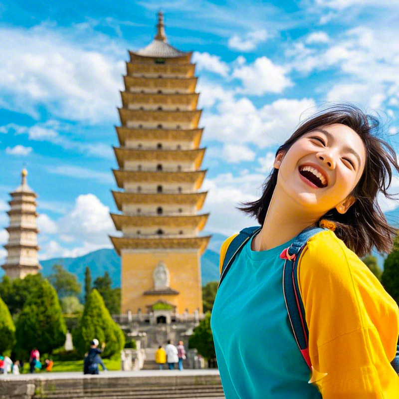 【单人可拼房】梦想ing丽江大理5天4晚云南旅游含机票纯玩0自费