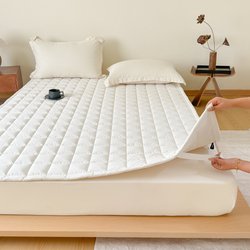 Roland Home Textiles Double-Sided 100% Pure Cotton and Wool Foldable Mattress Soft Pad for Home Use Thin Mattress Class a Mattress