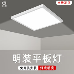 600X600 Led Surface-Mounted Flat Panel Light Ceiling 30*120 Gypsum Cement Ceiling Panel Ceiling 600X1200