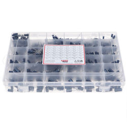 1000 Pieces of 36 Different Specifications (0.1Uf - 1000Uf) In-Line Capacitors Mixed Electrolytic Capacitor Combination Set