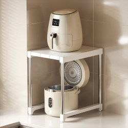 Air Fryer Storage Rack Countertop Rice Cooker Multifunctional Kitchen Appliance Cookware Small Kitchen Treasure Cabinet Storage Shelf