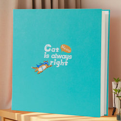 Large Photo Album, Baby's Growth Memory Book, Large Capacity Family Storage Album with Insert Pages, Multi-Size Polaroid Couple Photo Album