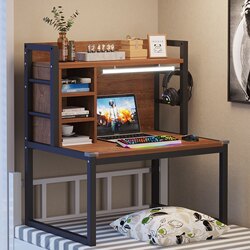 College Dormitory Bed Desk, Dormitory Upper Bunk Suspended Desk, Bookshelf, Large Study Desk, Lazy Bed Gaming Desk