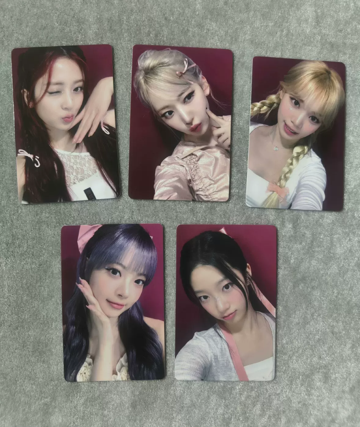 LESSERAFIM easy 一直娛 yzy yizhiyuトレカ 5枚セツト le sserafim