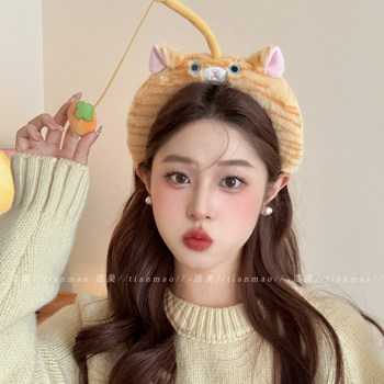 Cute funny cat headband for women 2025 new style
