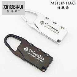 Free Shipping Gym Locker Door Small Padlock Mini Luggage Bag Backpack Zipper Lock Travel Suitcase Combination Lock