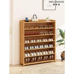 Simple Shoe Rack for Home Use at the Entrance, Small and Narrow, Space-Saving Storage for Rental Apartments, Indoor, Aesthetically Pleasing, Multi-Layer Shoe Cabinet with Dividers