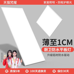 Integrated Ceiling Light 300X600 Kitchen Bathroom Aluminum Ceiling Light 30X60 Led Ultra-Thin Flat Panel Light