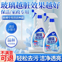 Glass Cleaner, Special Cleaning Solution for Glass, Household Window Cleaning, Powerful Stain Remover, Mirror Cleaning Magic Tool