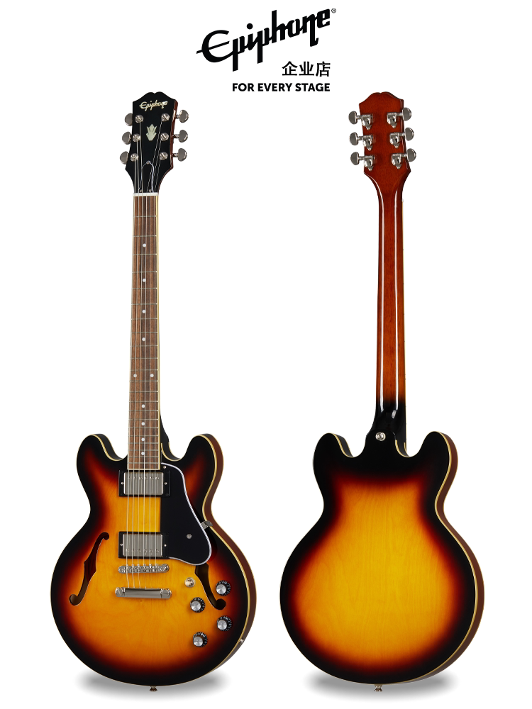 Chitarra Elettrica ES-335 Rossa – Semi-hollow, Tastiera In Palissandro, Ponte Fisso, 22 Tasti