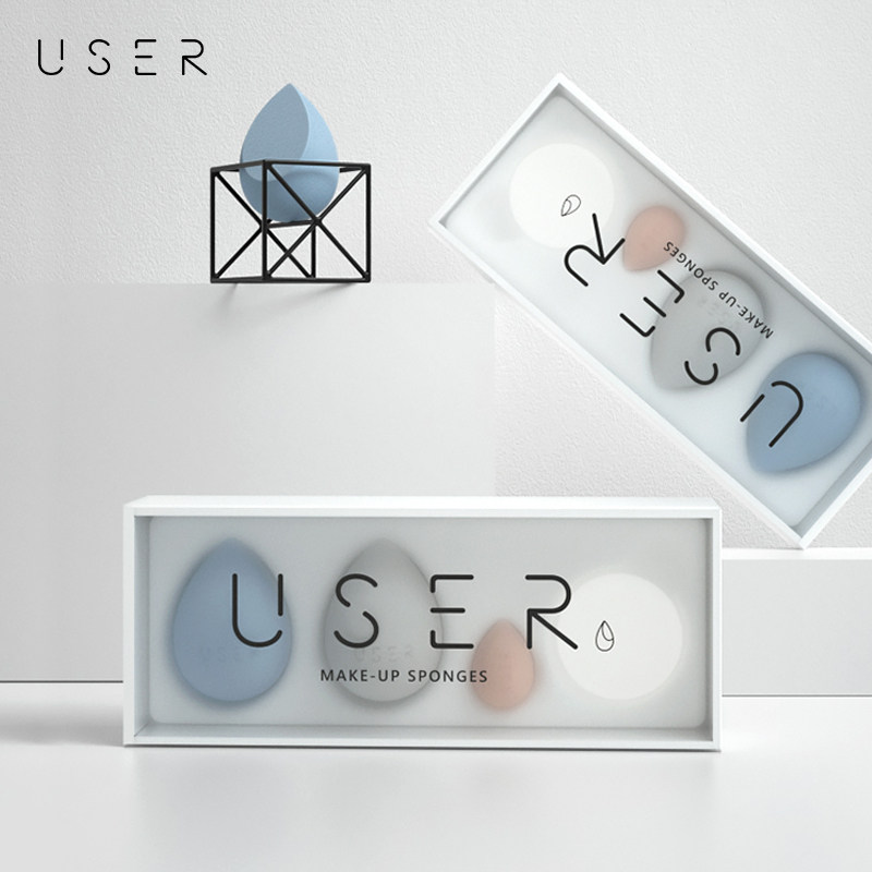 Яйцо для макияжа USER — супермягкое и нежное яйцо для макияжа, слоеная губка, яйцо для макияжа