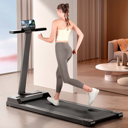 Flat Treadmill for Home Use, Small Foldable, Ultra-Quiet Indoor Fitness Treadmill, Electric Walking Machine