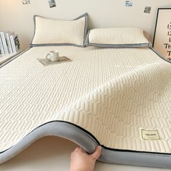 2025 New Milk Velvet Blanket Mattress for Home Bedroom Bed Cover Student Dormitory Bed Sheet Flannel Bed Blanket Winter