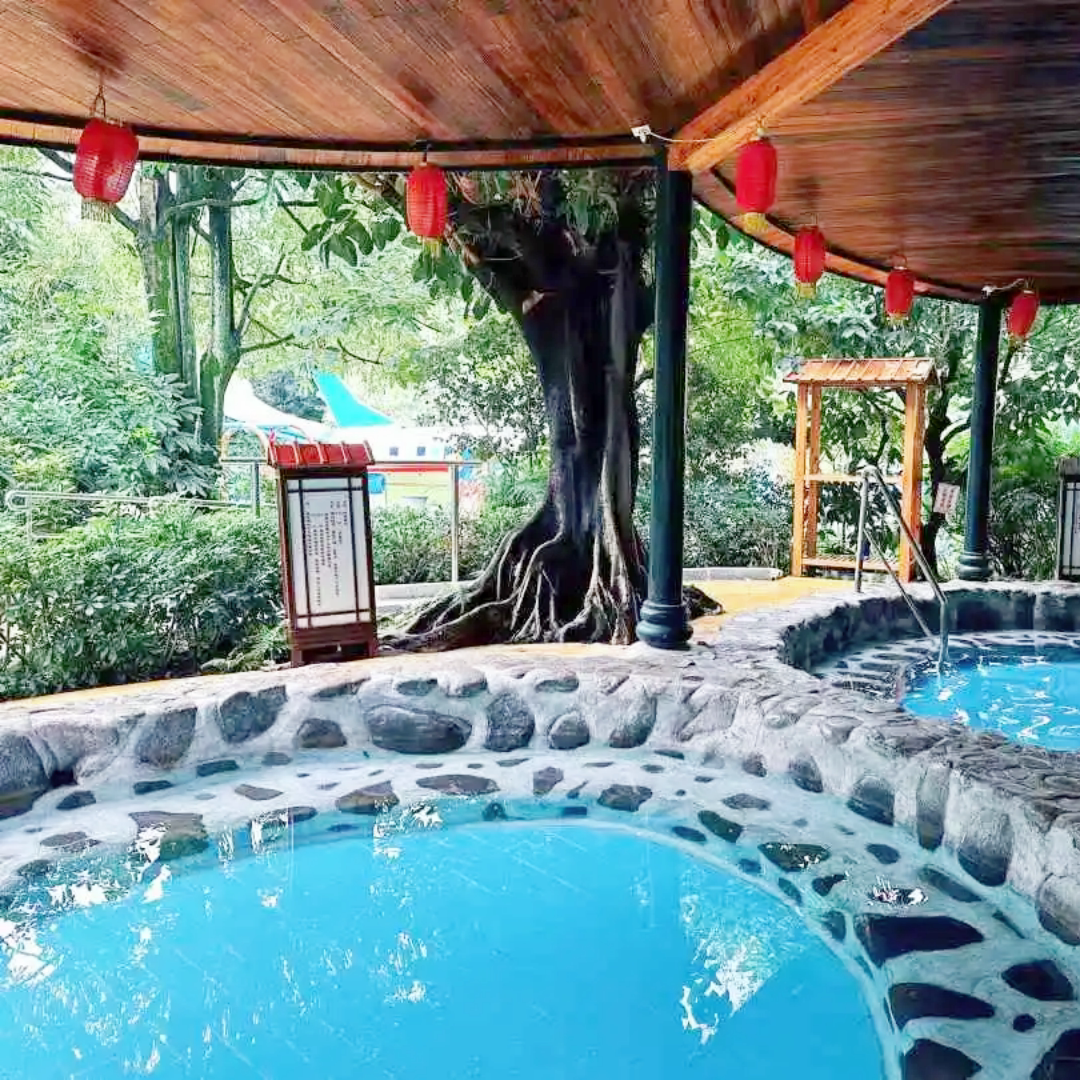 清远【新银盏温泉2日游】含早餐丨住新银盏温泉酒店+畅泡温泉
