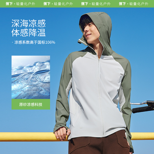 Beneunder Men's Sun Protection Suit - Lightweight UV Jacket