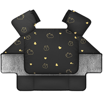 Put the legs in the double -layer structure in the winter windshield
