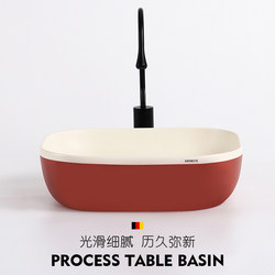 Designer Ceramic Countertop Washbasin, Artistic Basin for Home Bathroom, Washbasin for Balcony, Single Basin