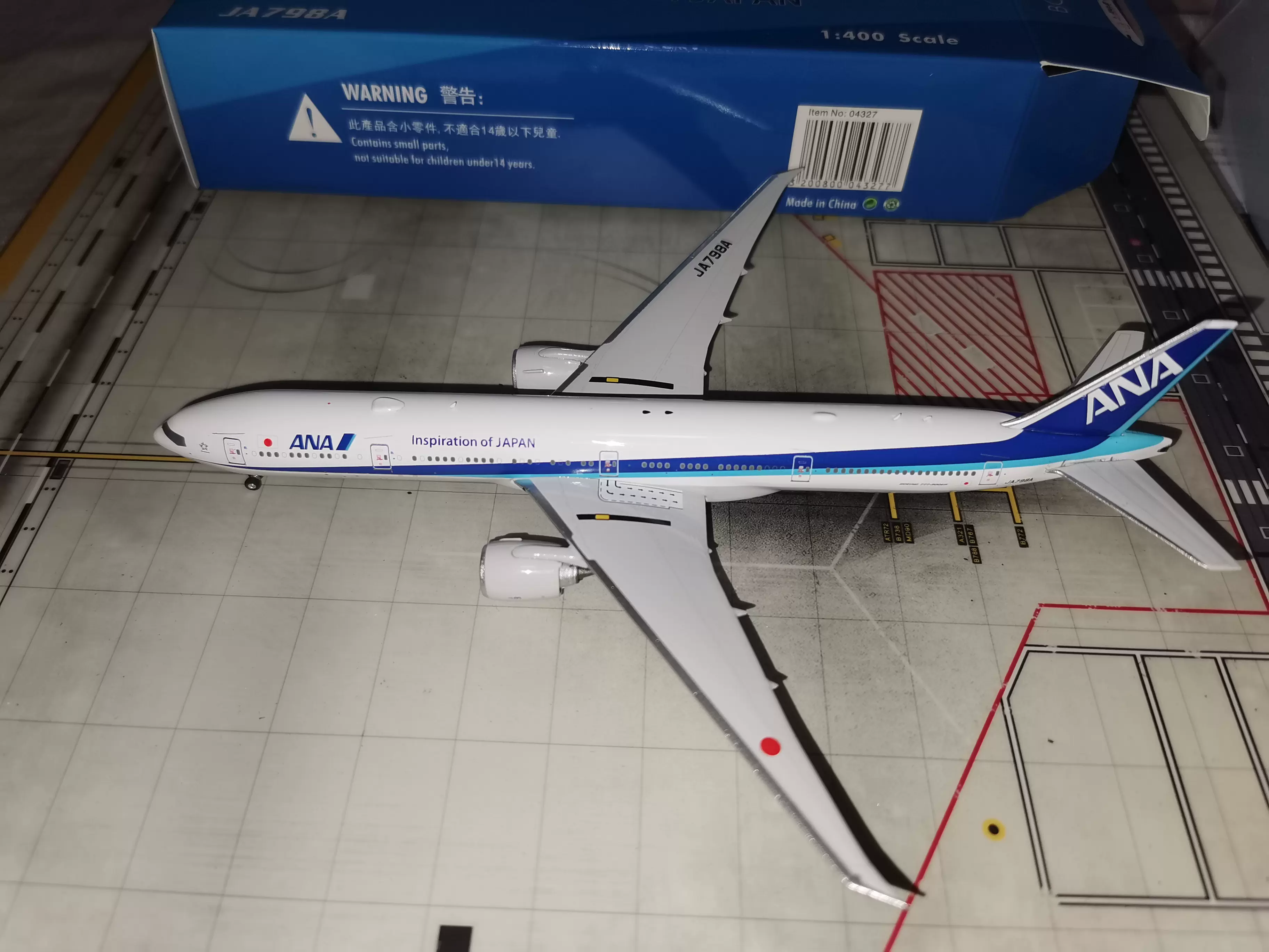 绝版Phoenix ANA全日空B777-300ER JA798A 标涂1:400-Taobao