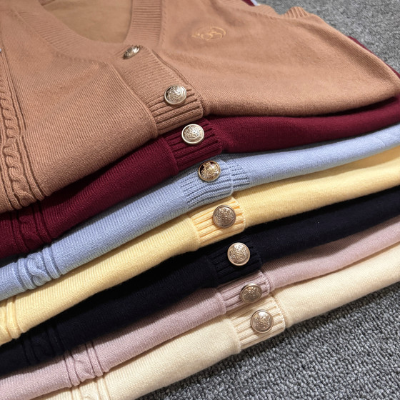 
[Xingwu] Haiyueshe original JK uniform versatile cardigan vest sweater vest sweater top knitted vest