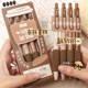 Super soft European bag Lepai press neutral pen ST pen head high-value quick dry smooth question brushing pen student water-based black water pen junior high school primary school student soft holding ballpoint pen pressing style cute