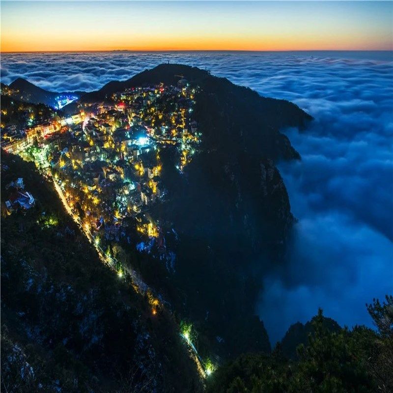 庐山美庐含鄱口三叠泉东林大佛秀峰三日含2晚住宿庐山3日游宿山顶